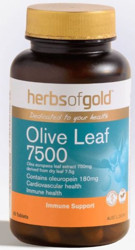 OLIVE LEAF 7500 By Herbs Of Gold