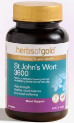 ST JOHN'S WORT 3600 By Herbs Of Gold