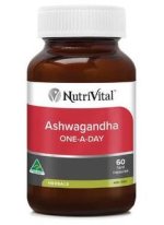 NutriVital Ashwagandha One-A-Day 60 caps