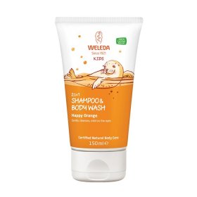 Weleda Kids 2 in 1 Shampoo and Body Wash Happy Orange 150ml